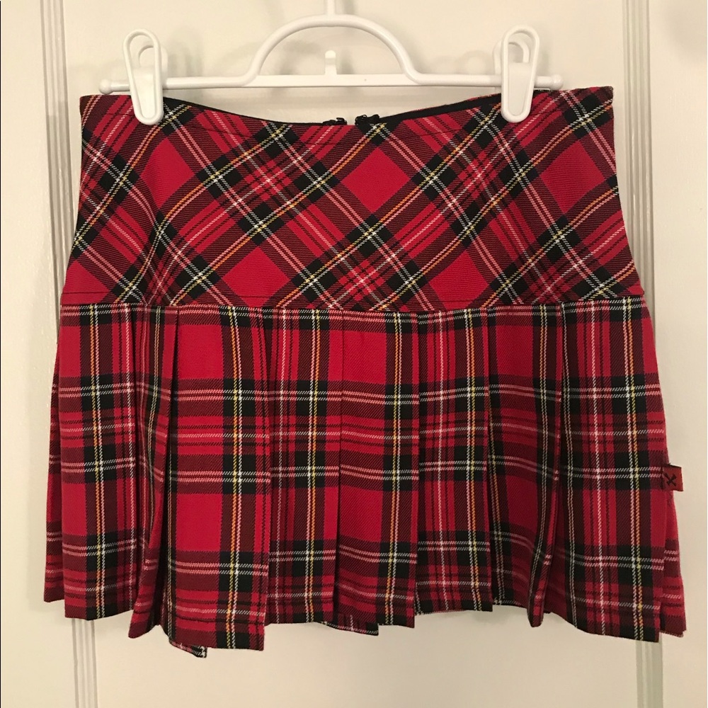 Hot Topic Red Skirt
